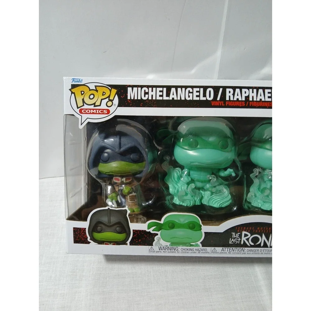 Funko Pop! Comics Teenage Mutant Ninja Turtles The Last Ronin 4-pack GITD Amazon